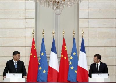 پاریس و پکن 30 توافق همکاری امضا کردند