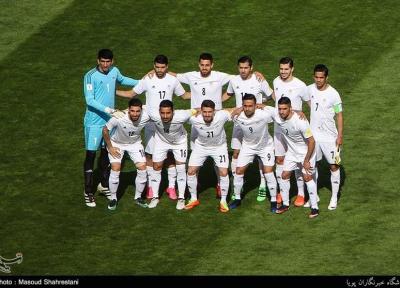 صندلی تیم ملی فوتبال ایران در آسیا و دنیا تغییر نکرد