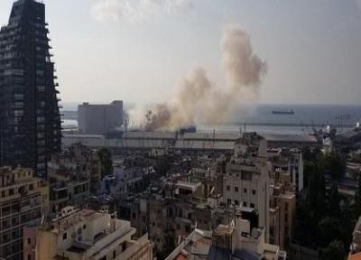جزییات وقوع انفجار مهیب در بندر بیروت لبنان