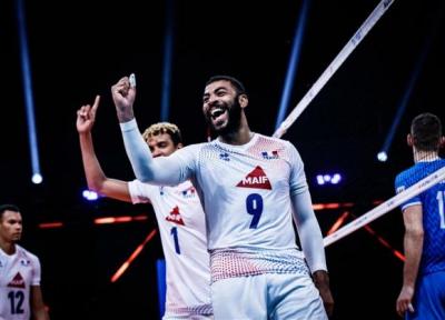لیگ ملت های والیبال، فرانسه با درخشش انگاپت سوم شد