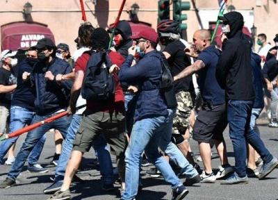 تور ارزان ایتالیا: تظاهرات علیه محدودیت های کرونایی در ایتالیا