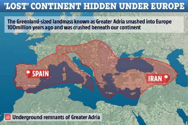 تور ارزان اروپا: قاره ای پنهان از دیدگان؛ قاره گمشده زیر اروپا کشف شد