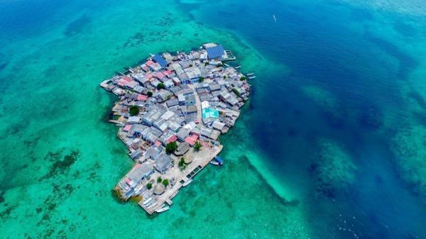 متراکم ترین جزیره دنیا؛ زندگی 500 نفر در فضایی به مساحت 2 زمین فوتبال