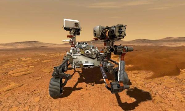 شکار تازه مریخ نورد ناسا در فضا، عکس